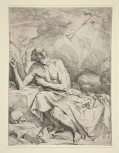 Svatý Jeroným od Jusepe de Ribera