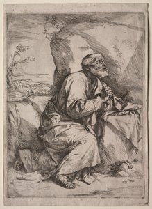 Kající svatý Petr od Jusepe de Ribera