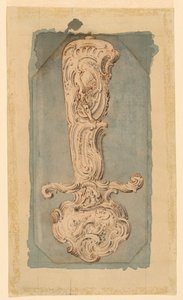 Design pro jílec loveckého meče od Juste Aurèle Meissonnier