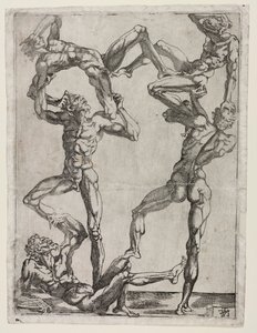 Pyramida pěti mužů, c. 1543. od Juste de Juste