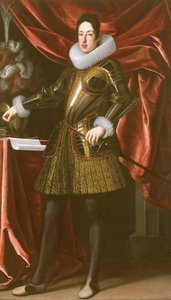 Toskánský velkovévoda Ferdinand II. od Justus Sustermans