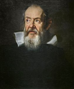 Portrét Galileo Galilei od Justus Sustermans
