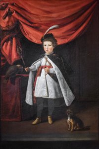 Leopoldo de Medicin muotokuva nuorena poikana od Justus Sustermans