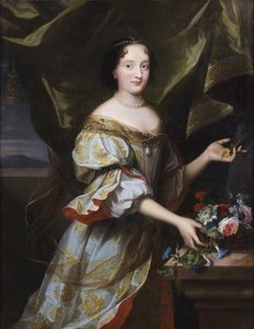 Portrét Hortense Mancini () od Justus van Egmont