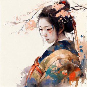 Klid japonských květů od Justyna Jaszke