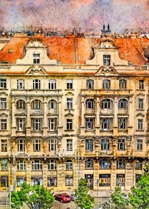 Okázalá evropská městská scenérie od Justyna Jaszke