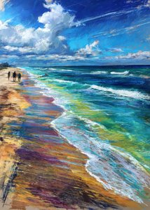 Procházka po Sunny Beach od Justyna Jaszke