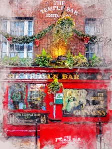 Živý dublinský pub od Justyna Jaszke