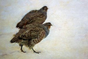 Koroptve od Józef Chełmoński