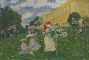 Zahradní krajina od József Rippl Rónai