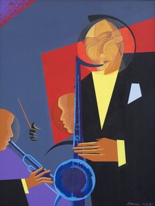 Jazz Sharp, 2007 (olej a akryl na plátně)