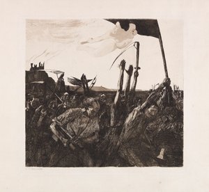 Vzpoura, 1899. od Käthe Kollwitz