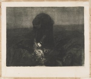 bojiště od Käthe Kollwitz