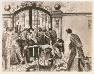 Sturm od Käthe Kollwitz