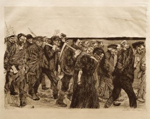 Weaver vlak od Käthe Kollwitz