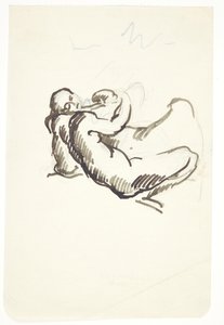 Studie pro Leda med svanen