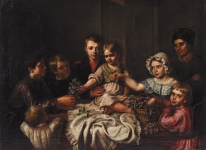 Die Kinder des Künstlers von Kapiton Stepanowitsch Pawlow