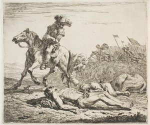 Bojiště od Karel Dujardin