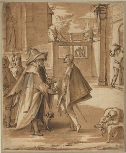Odchod marnotratného syna od Karel van Mander I