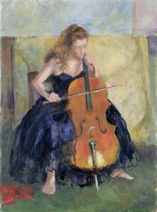 Hráč na violoncello, 1995
