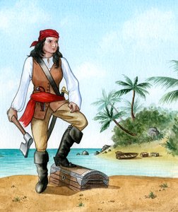 Mary Read, 1690-1720, British Pirates Mate