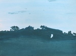 Minimalistický temný horizont od Karin Bos