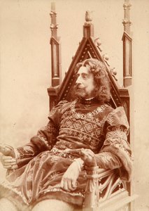Velkokníže Constantine Constantinovič Ruska jako Hamlet, 1900 od Karl August Fischer