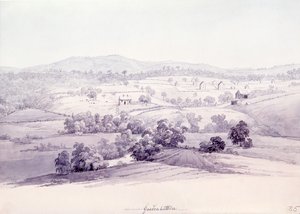 Gnadenhutten od Karl Bodmer