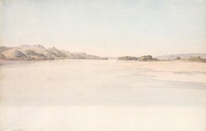 Grand Tower na řece Missouri nad řekou Niobrara od Karl Bodmer