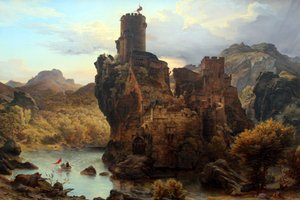 Rytířský hrad - skalní hrad
