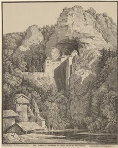 Zámek Prediama od Karl Friedrich Schinkel