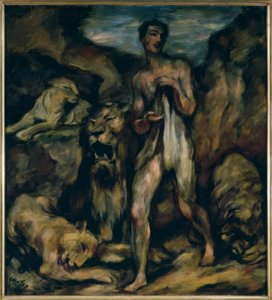 Daniel v jámě lvové od Karl Hofer