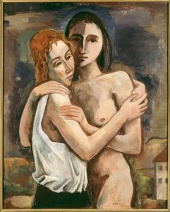 přítelkyně od Karl Hofer