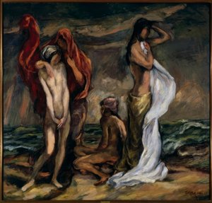 V bouři od Karl Hofer