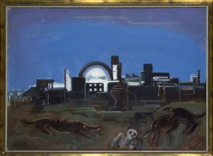 Průmyslová výroba od Karl Hofer