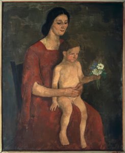 Thilde Hofer s Carlinem od Karl Hofer