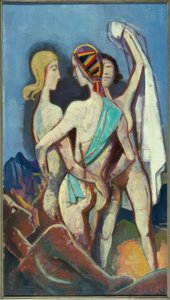 Rozsudek Paříže od Karl Hofer