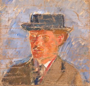 Portrét malíře Edvarda Weieho od Karl Isakson