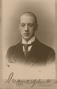 ruský básník Nikolay Gumilyov 1886-1921, cca 1917-1920