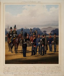 První divize lehké jízdy, 1867 od Karl Karlovich Piratsky
