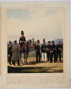 Pěchota ruského císařského granátnického sboru, 1867 od Karl Karlovich Piratsky