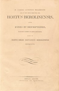 Berlínská zahrada od Karl Ludwig Willdenow