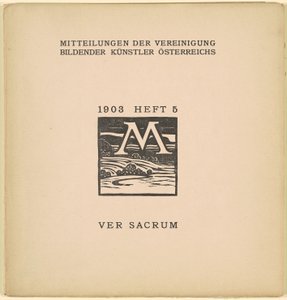 Ver Sacrum [6. ročník, číslo 5, březen 1903] od Karl Muller