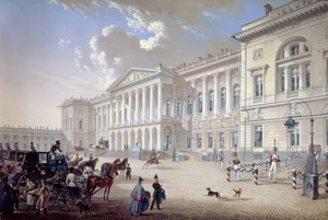 Michajlovský palác, Petrohrad, 1832