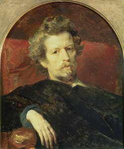 Autoportrét, 1848 (olej na kartonu)