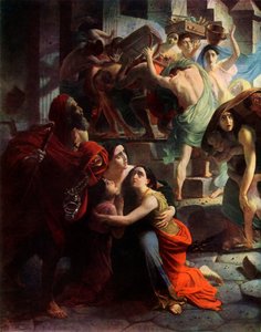 Poslední den Pompejí, 1833, detail, 1965. od Karl Pavlovich Bryullov