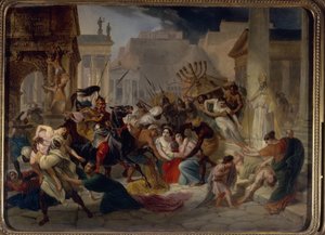 Vyhození Říma v letech 455, 1833-35