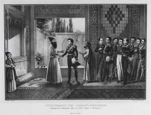 První setkání hraběte Ivana Paskeviče s Abbasem Mirzou, 1828