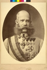 Rakouský císař František Josef I. od Karl Ritter Von Kobierski