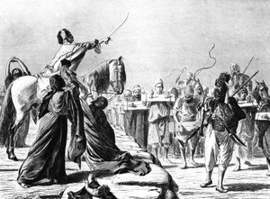 Scéna náboru za Mohammeda-Aliho, 1881